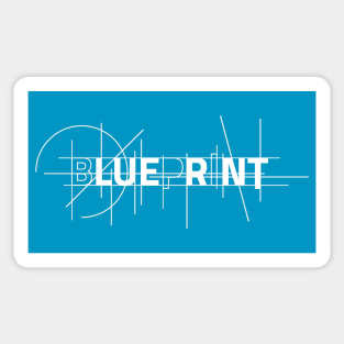 Blueprint Sticker